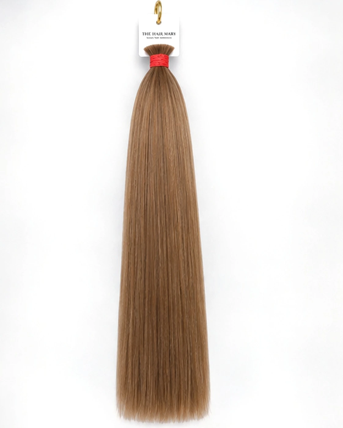 Hair Bulk — Straight, shade #18 Brown — Full length