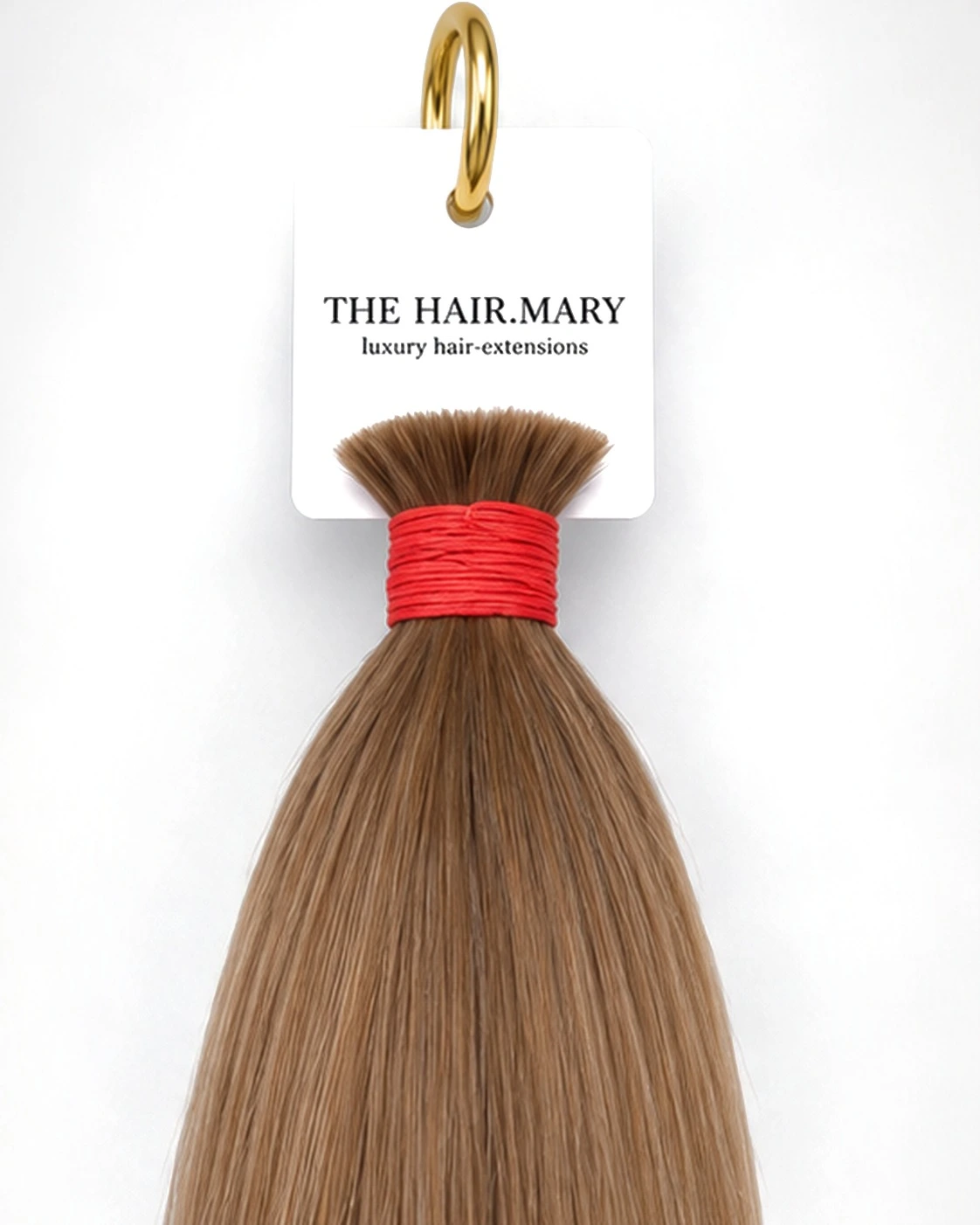 Hair Bulk — Straight, shade #18 Brown — Label