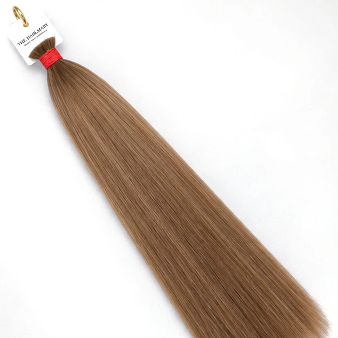 Hair Bulk — Straight, shade #18 Brown — Strand