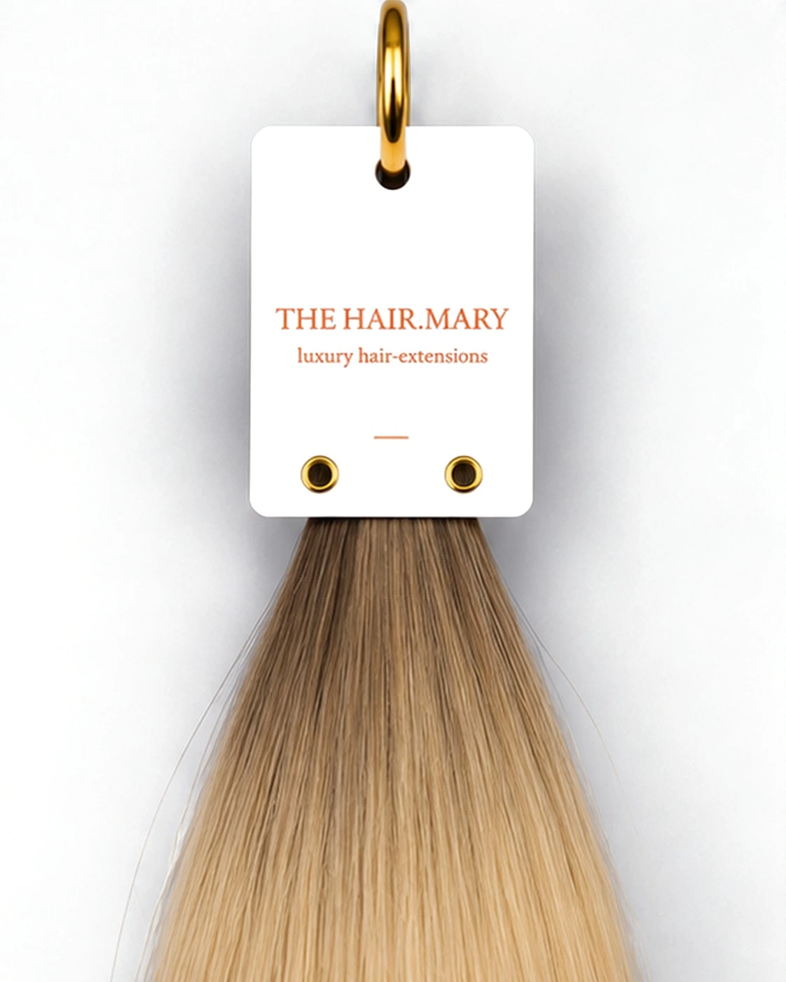 Hair Bulk — Straight, shade #AB — Label