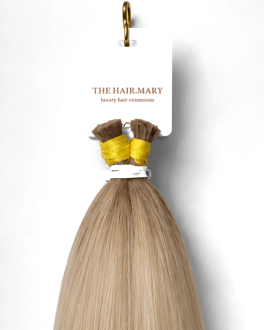 Hair Bulk — Straight, shade Ombre #6/60 — Label